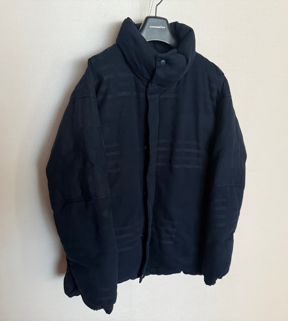 이세이미야케 맨 자카드 다운패딩 상품이미지1