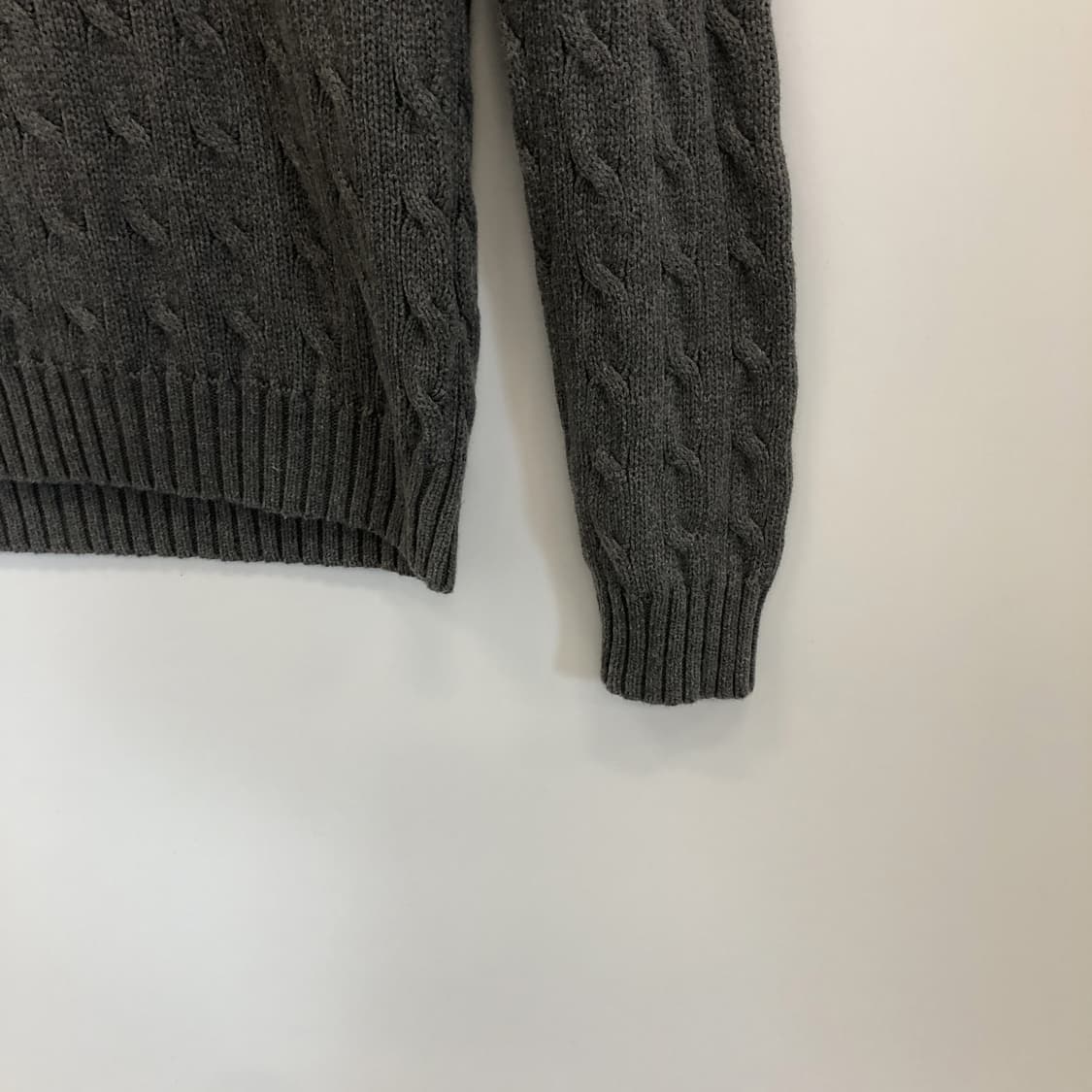 폴로 랄프로렌 핑크포니 케이블니트 XL  상품이미지3