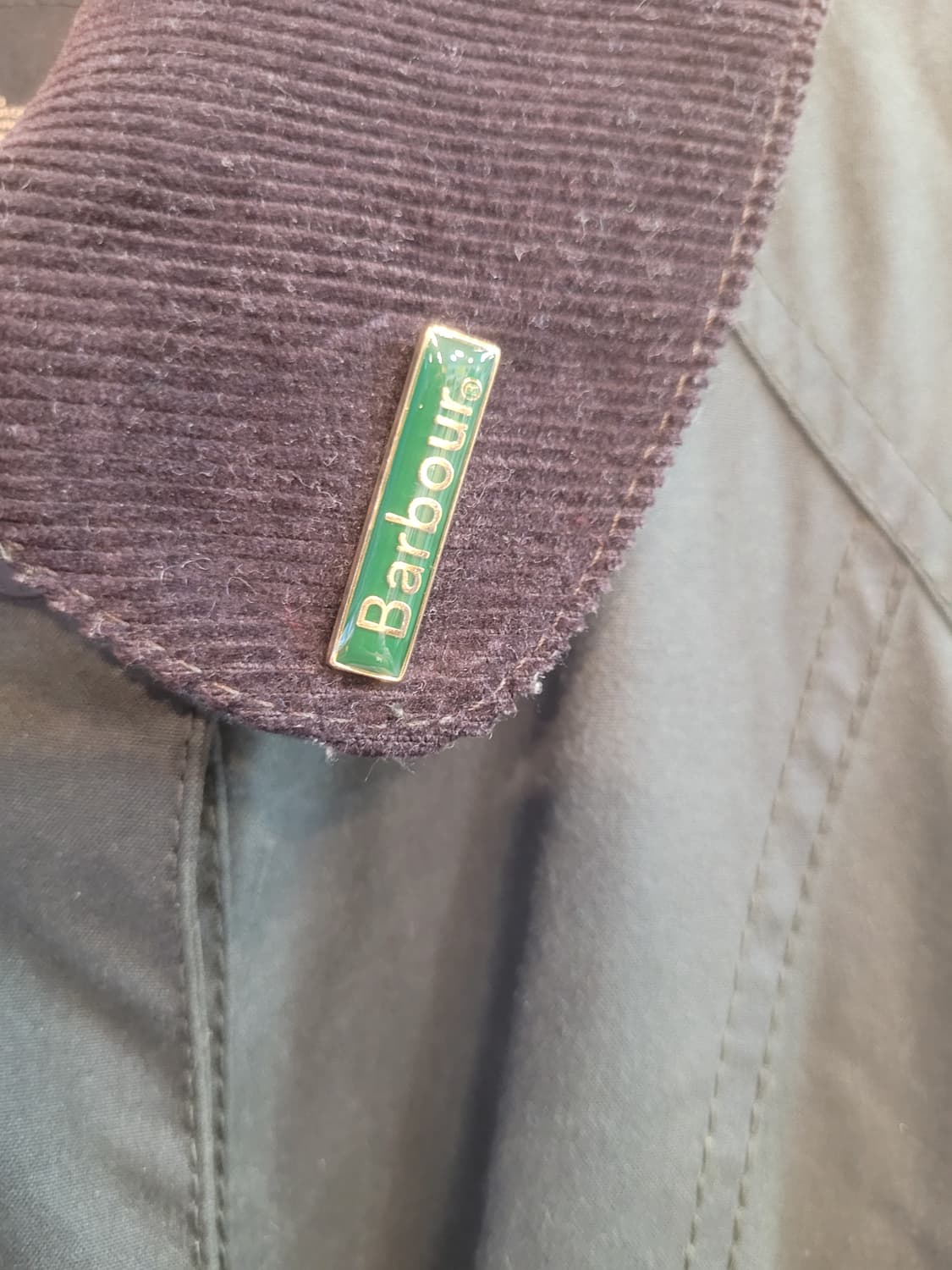 바버 비드넬 왁스 자켓 UK8 세이지 상품이미지9