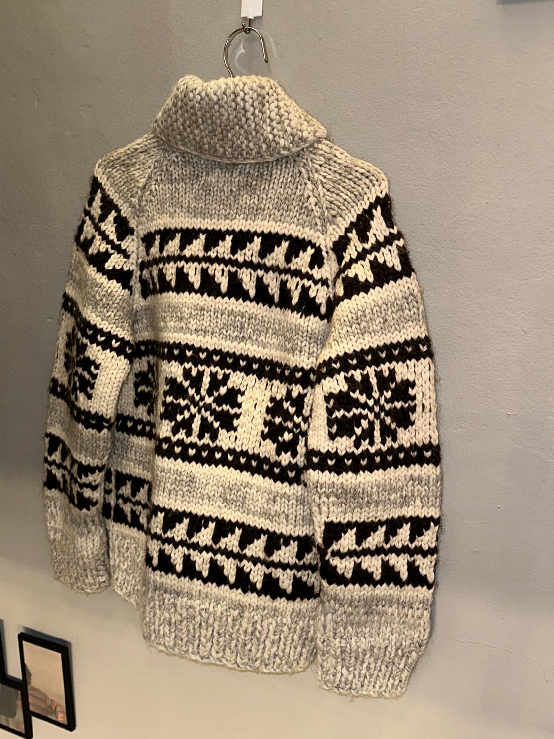 KANATA wool cowichan cardigan 상품이미지5
