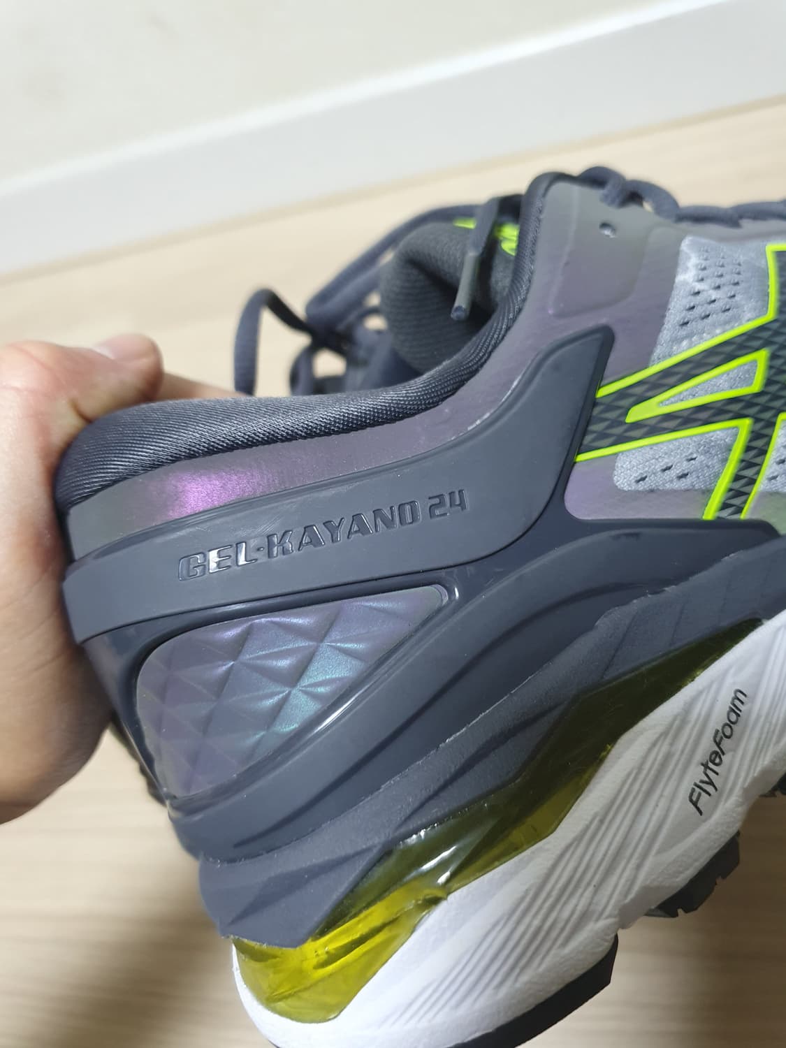 아식스 젤 카야노 24 회색 운동화 280 상품이미지6