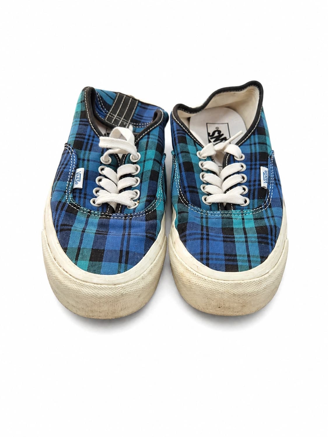 반스 어센틱 44 DX 체크 스니커즈 상품이미지1