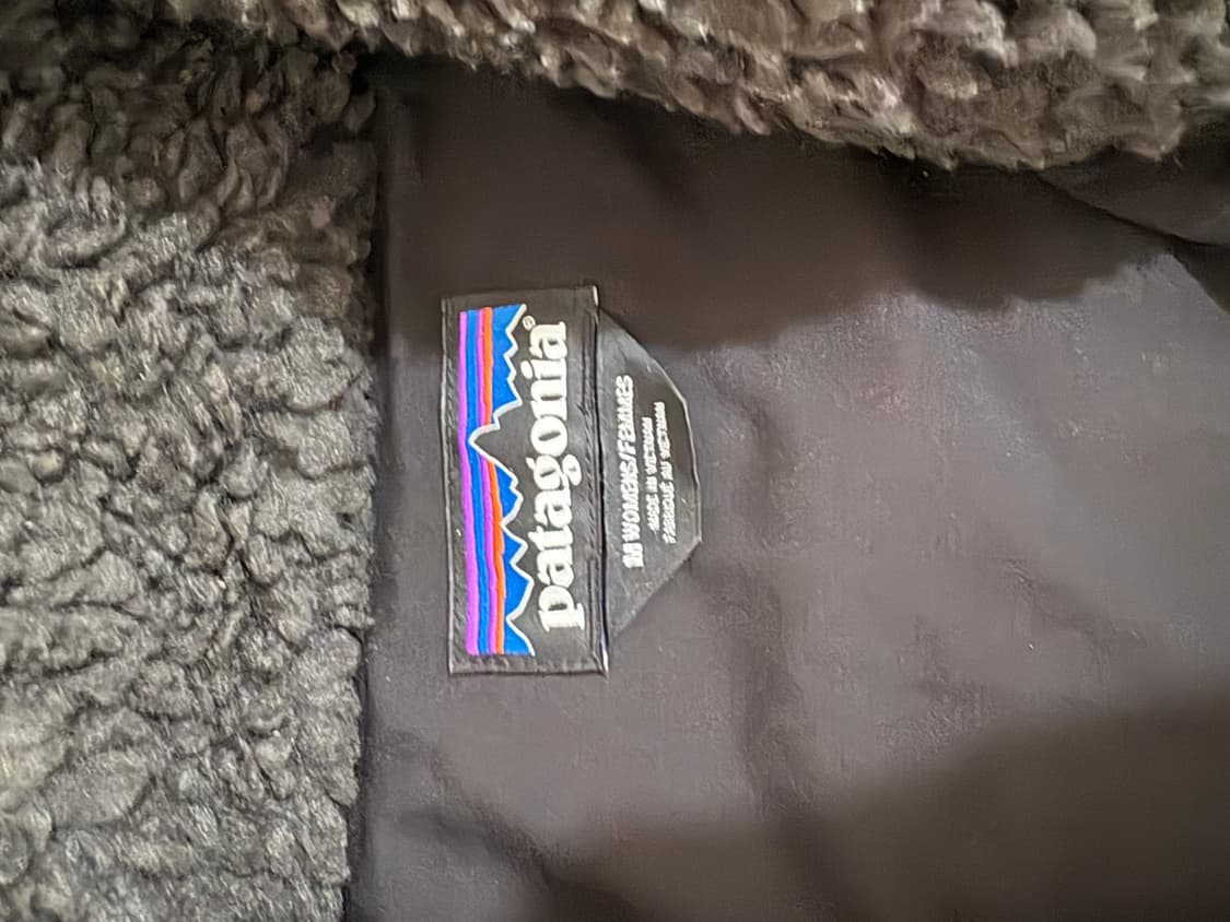 파타고니아 우먼즈 리사이클드 하이 파일 플리스 다운 재킷 블랙m 상품이미지4