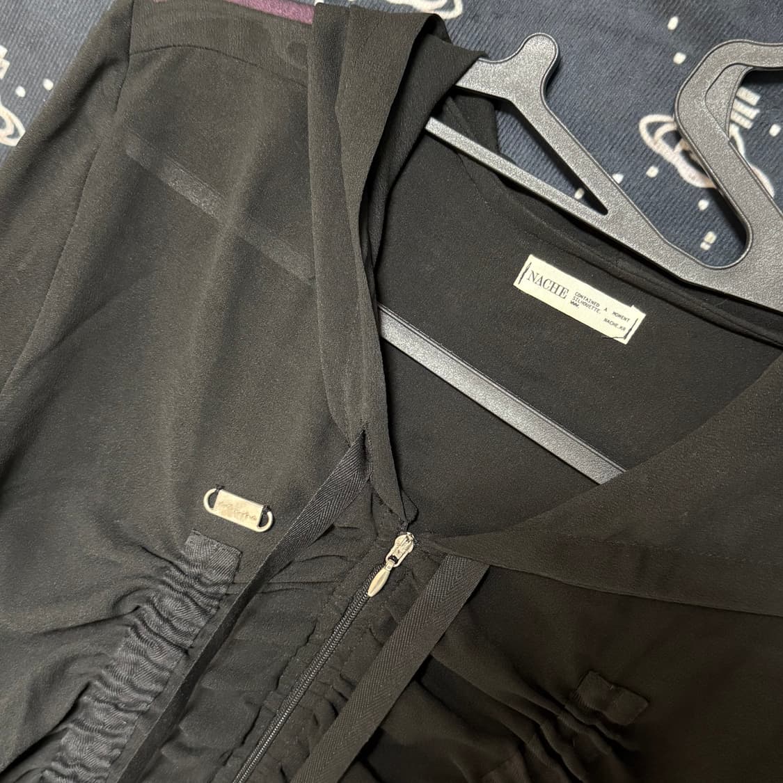 나체 셔링 쉬폰 후드집업 상품이미지3