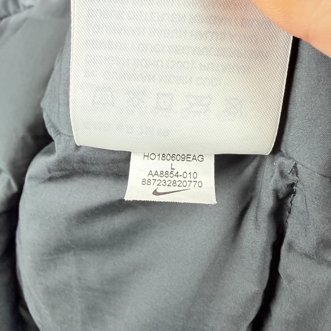 (L) 나이키 NSW 덕다운 롱 패딩 블랙 상품이미지9