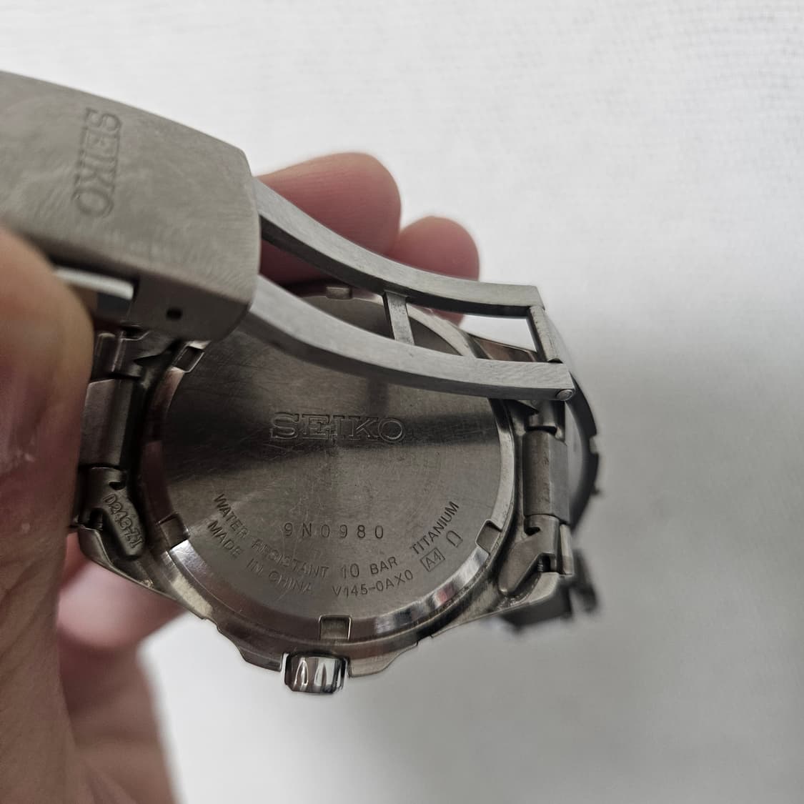 세이코 솔라 티타늄 시계 Seiko Solar 상품이미지8
