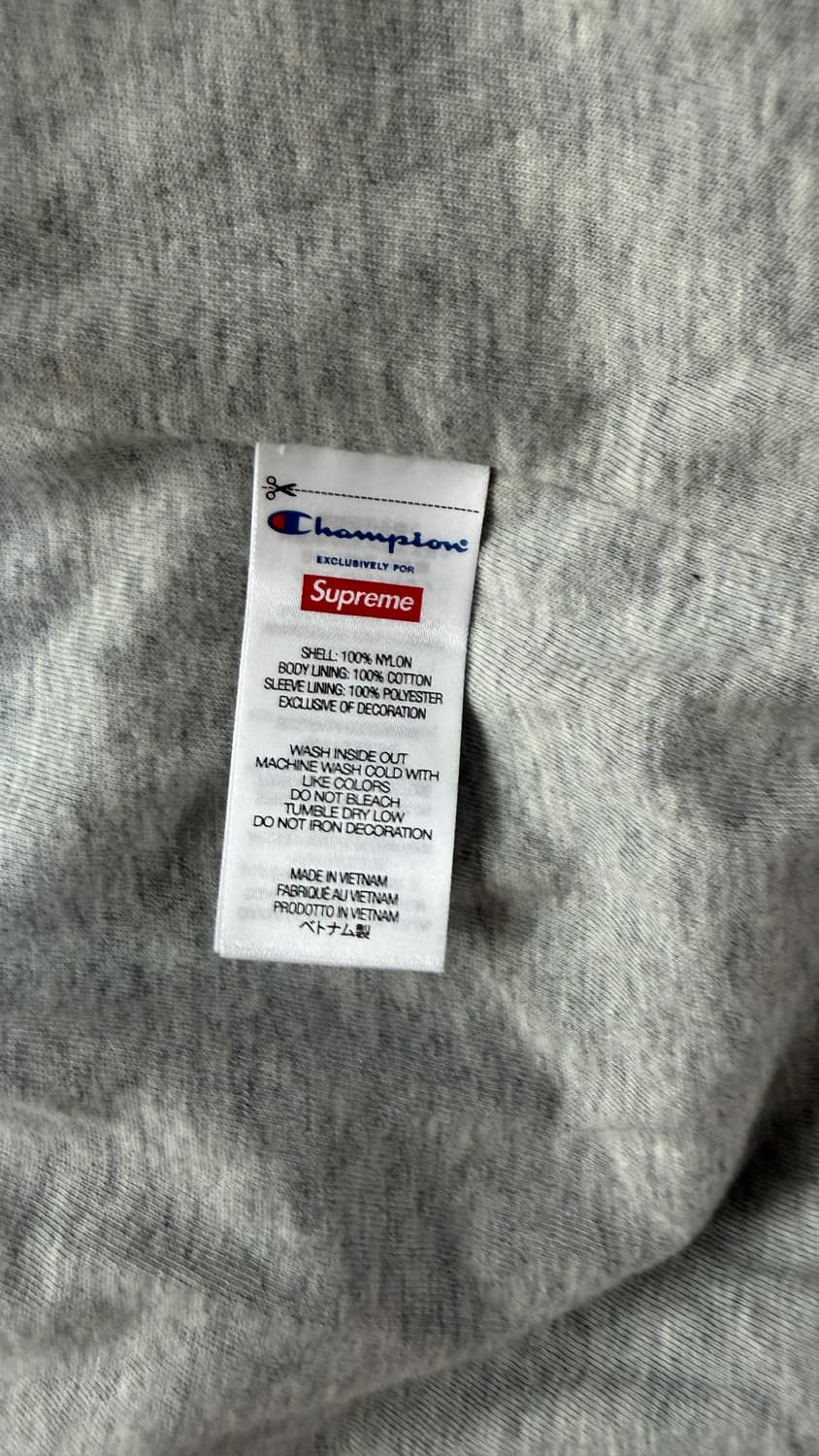 [XL]슈프림 챔피언 코치 자켓 블랙 상품이미지6