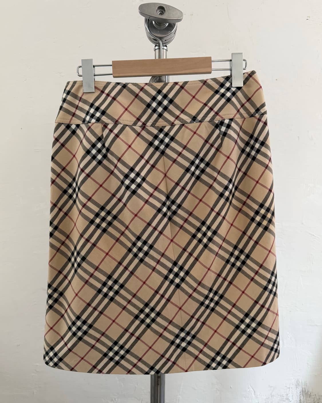 Burberry 버버리 블루라벨 노바체크 벨티드 플리츠 스커트 상품이미지2