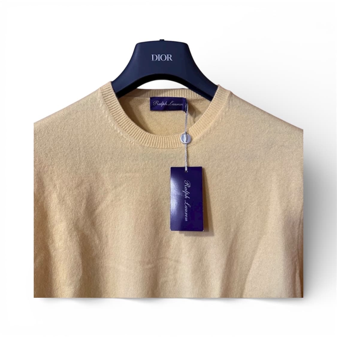 랄프로렌 퍼플라벨 캐시미어 크루넥 니트 상품이미지2