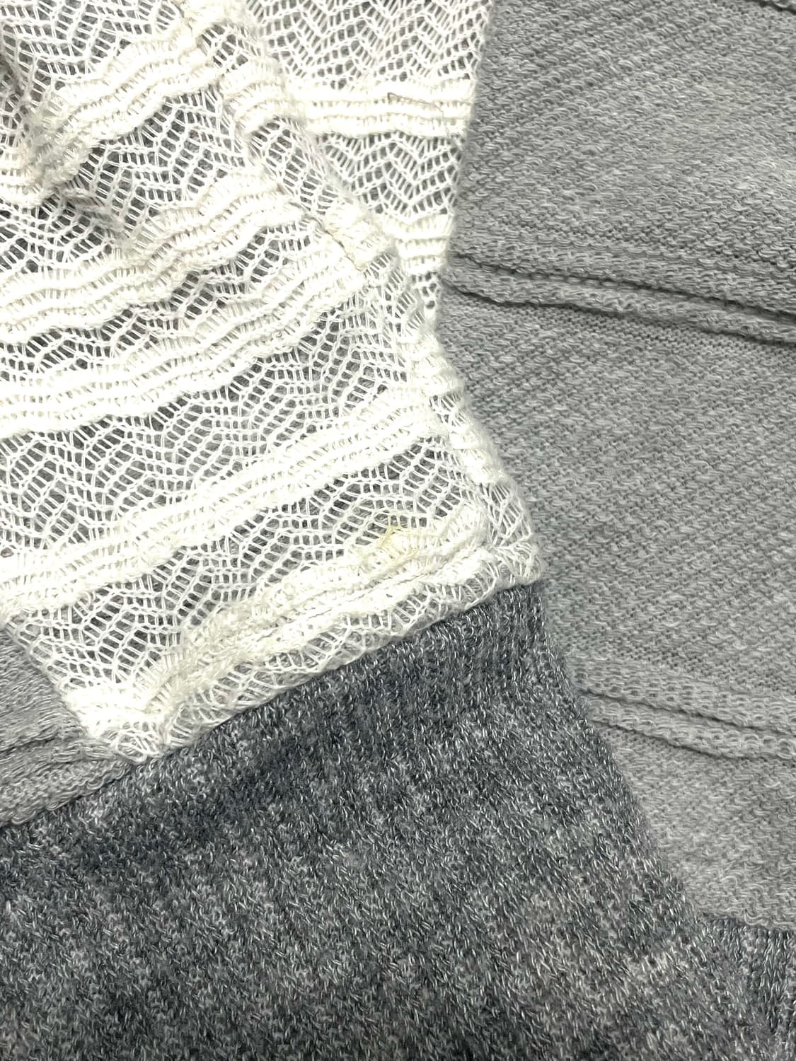 Hug your skin 니트 집업 상품이미지4