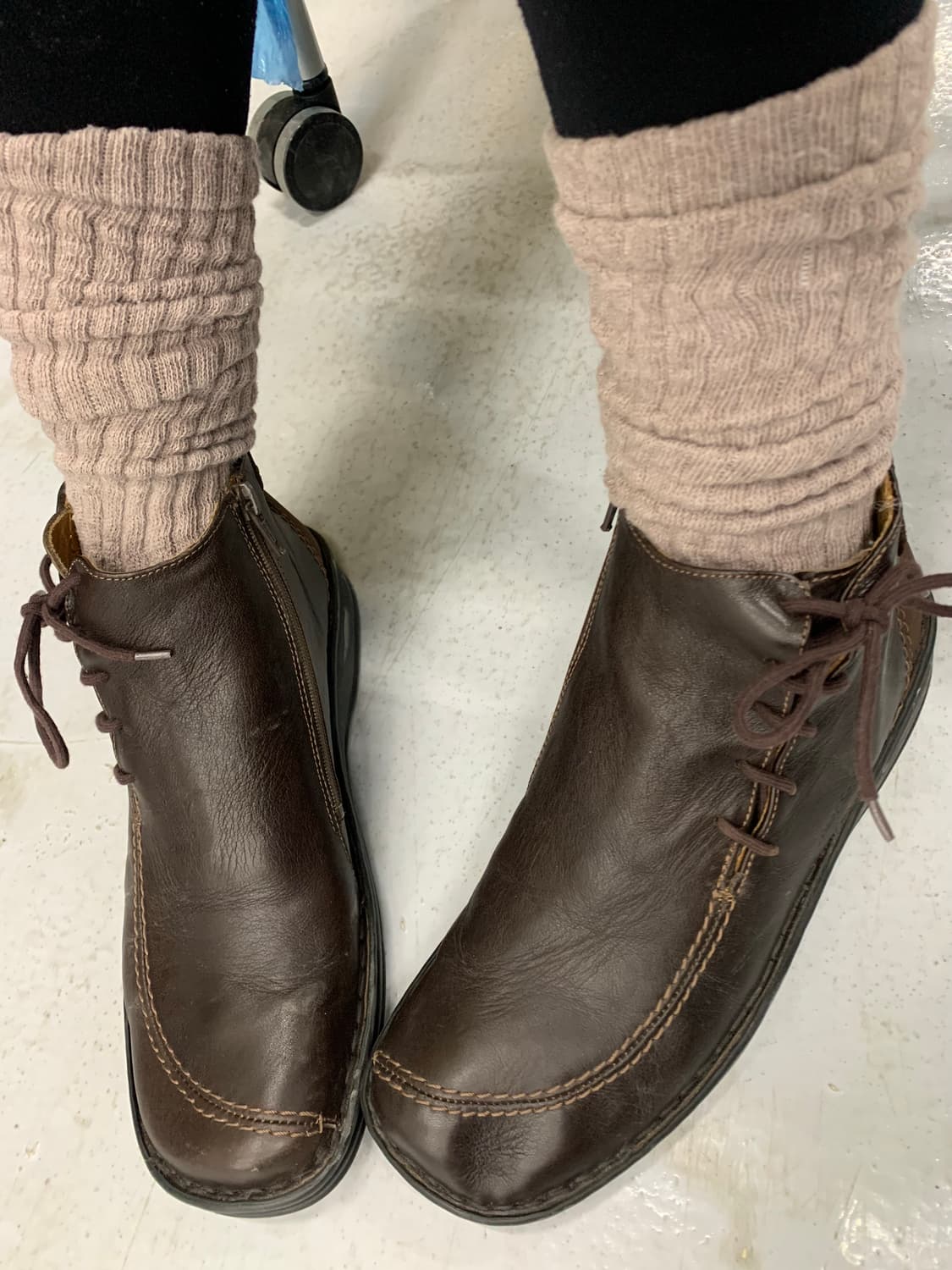 Josef seibel brown lace-up boots 상품이미지3