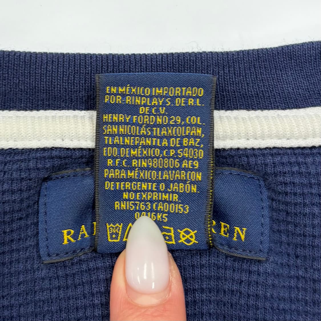 Polo ralphlauren 폴로 랄프로렌 네이비 티셔츠 XL 상품이미지5