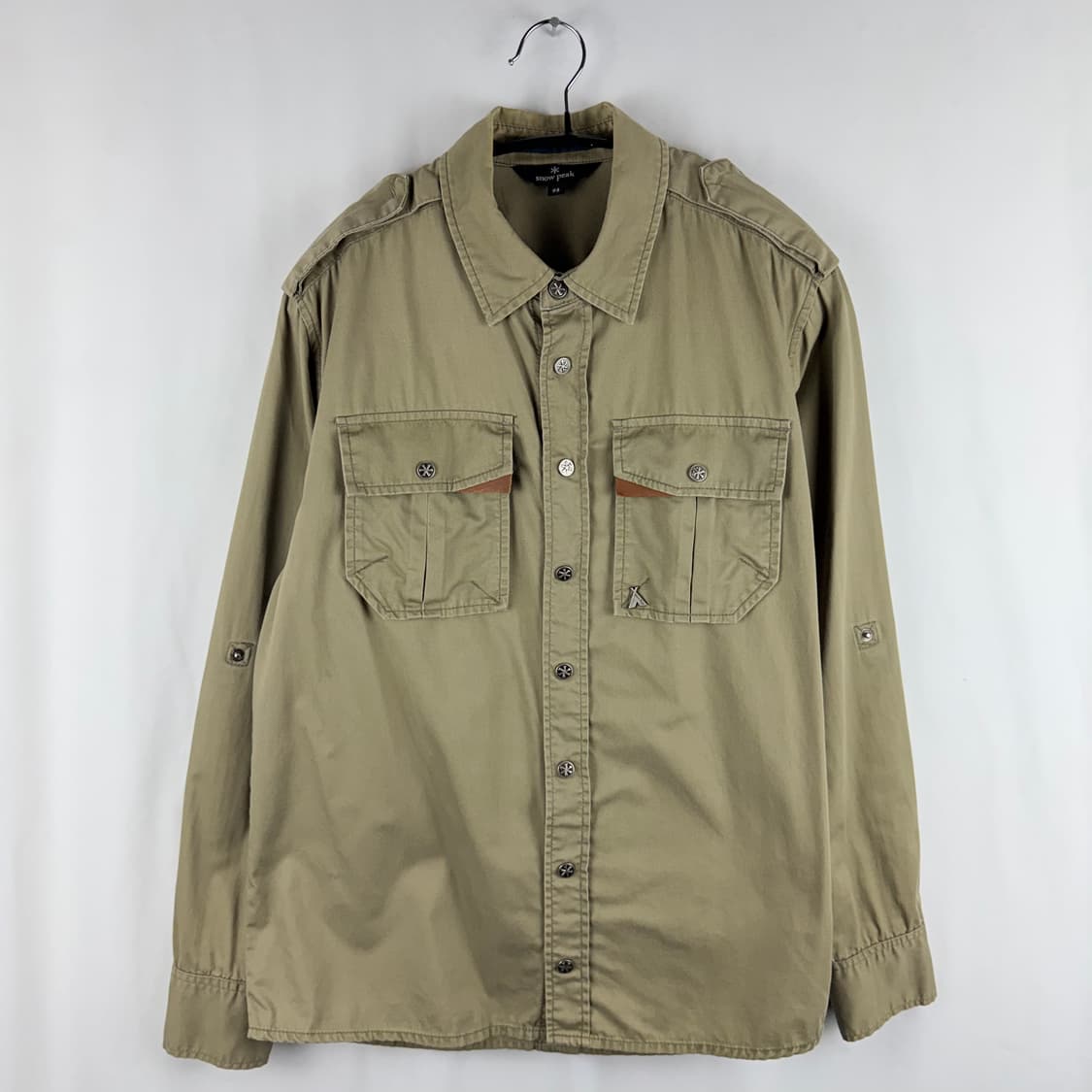 (95) Snow Peak 빈티지 콘쵸 버튼 포켓 셔츠 상품이미지2