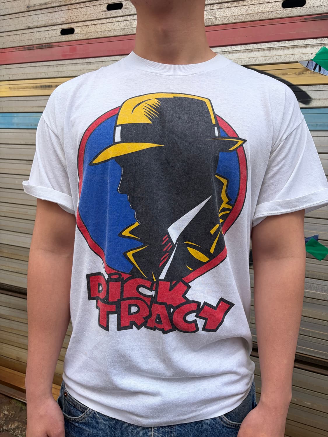 90’s Dick Tracy movie promo print T-sh 상품이미지5