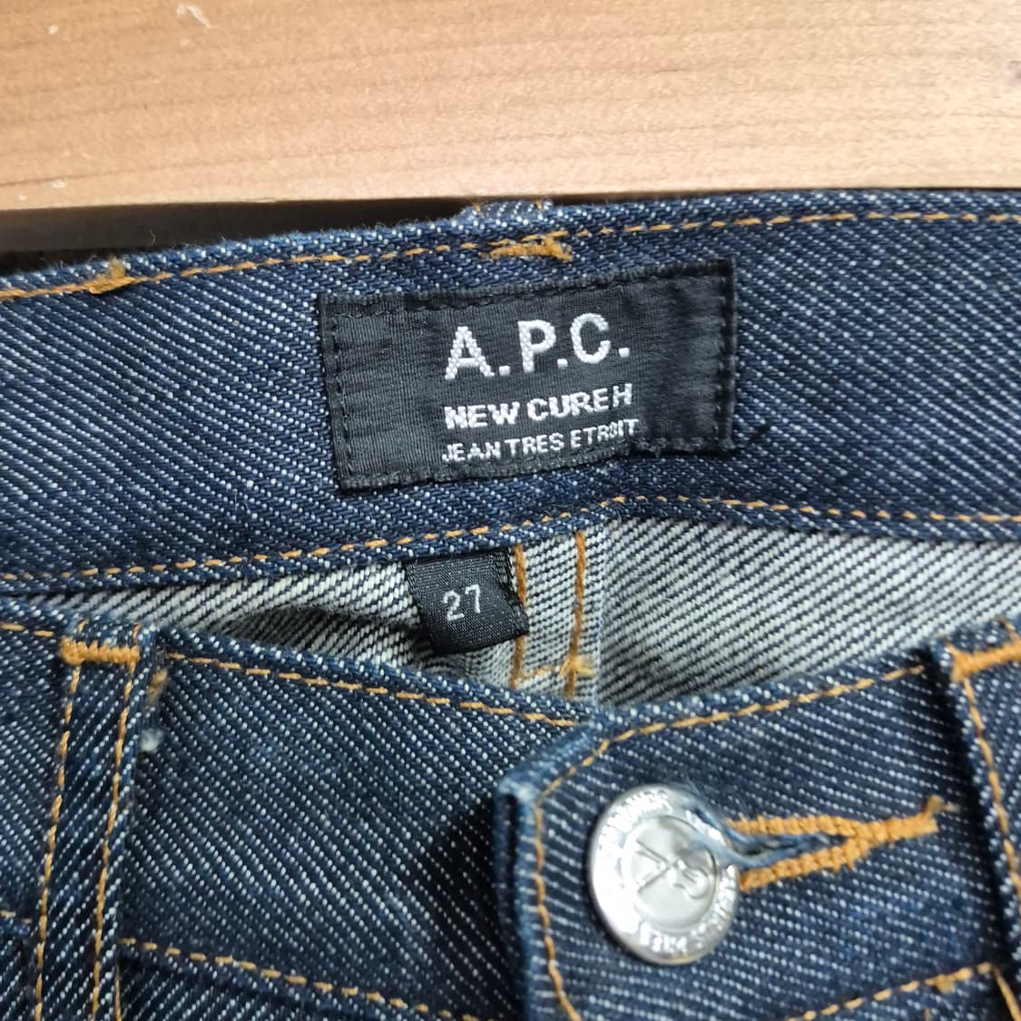 A.P.C 진청 데님바지 상품이미지3