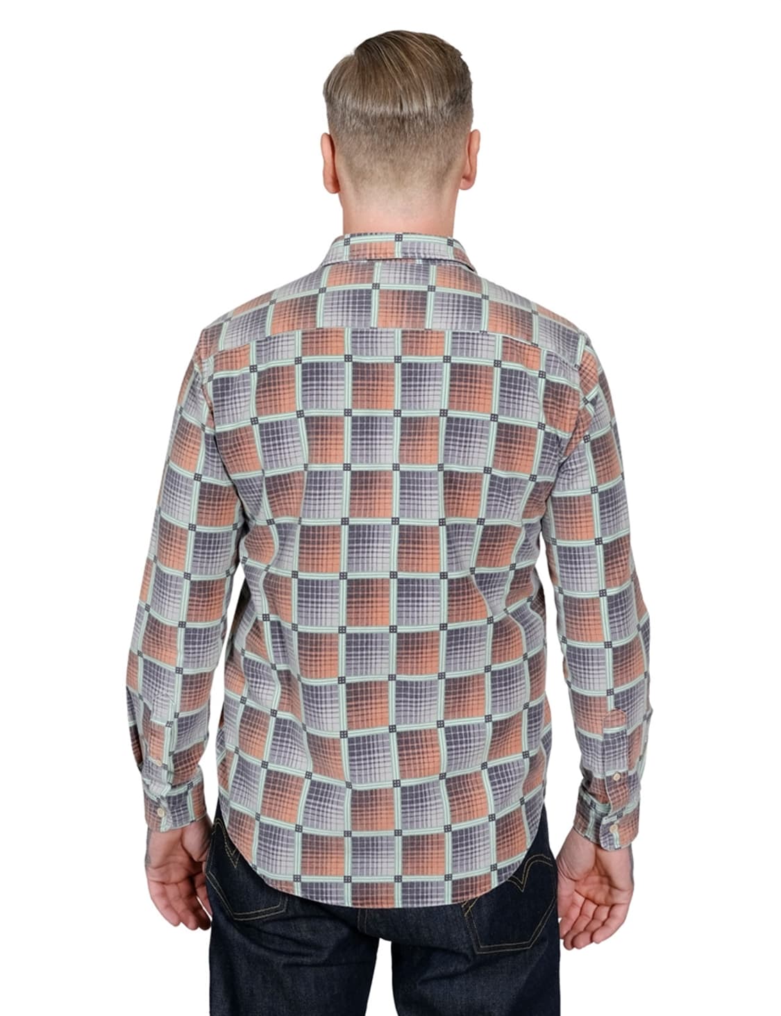 리바이스 LVC 1950'S 숏혼 셔츠 민트 그린 S 상품이미지10