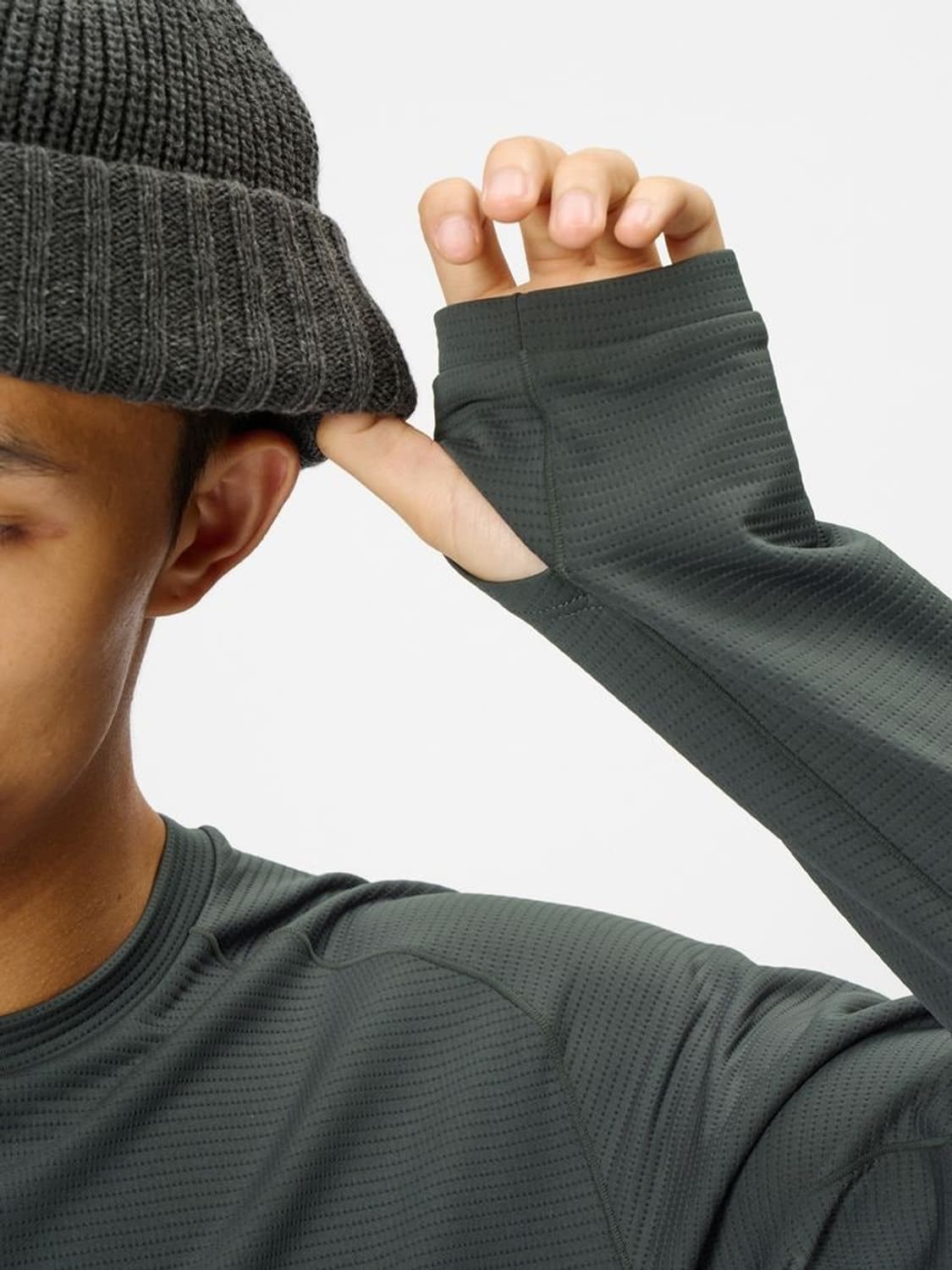 25FW 골드윈 듀얼 레이어드 롱슬리브 티셔츠 [GM45324] 5사이즈 상품이미지9