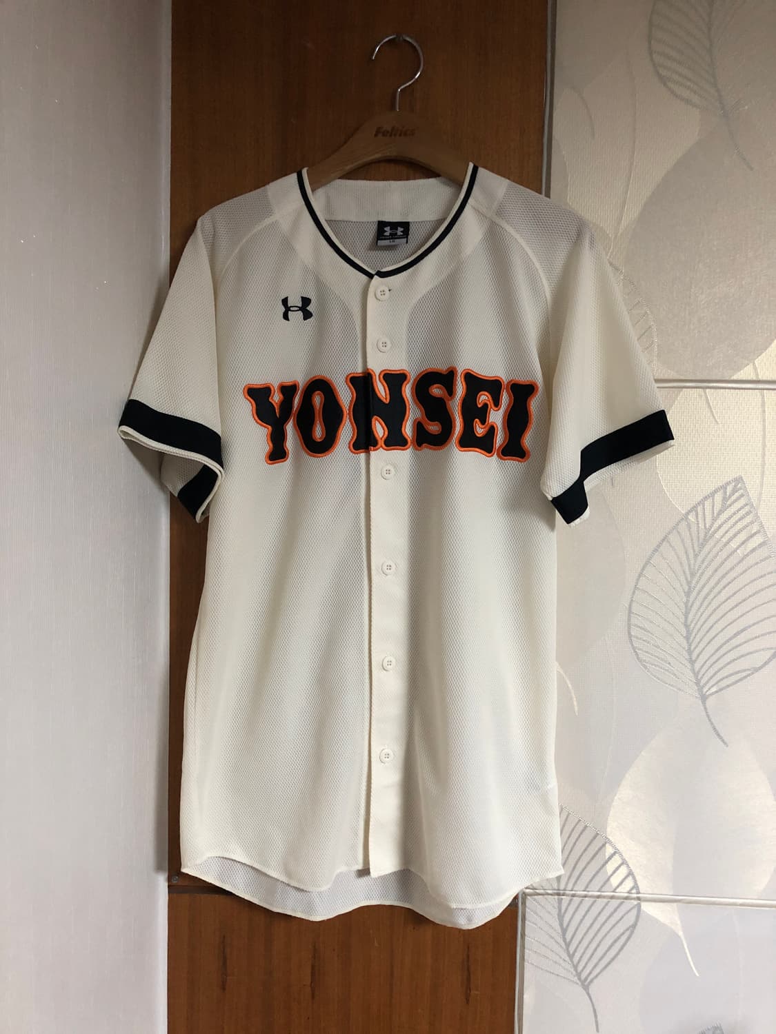언더아머 연세대학교 야구부 유니폼/져지 L #8 상품이미지10