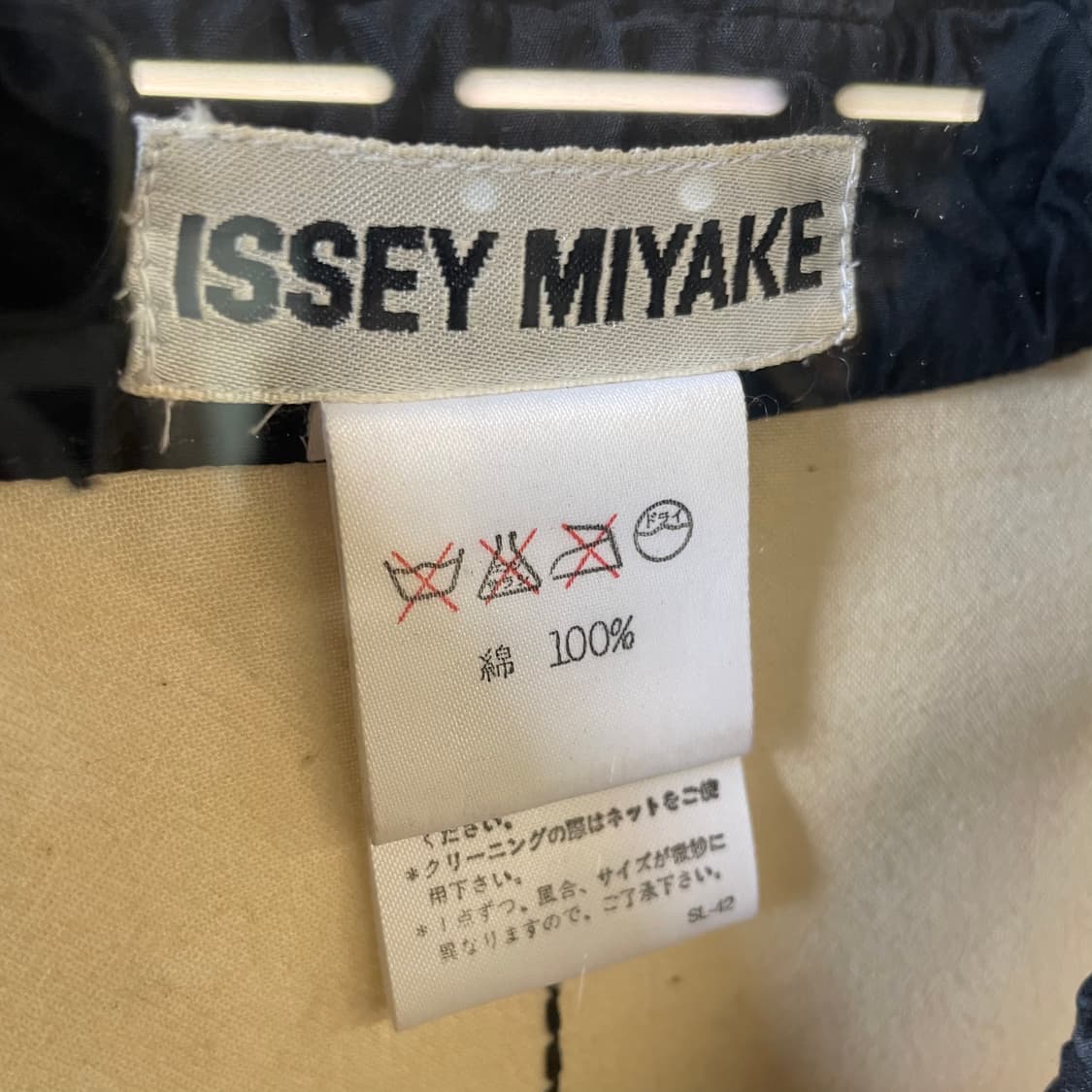 이세이미야케 하이 콘트라스트 스티치 셔츠 상품이미지9