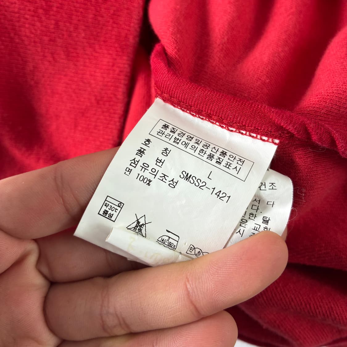 Polo  폴로 랄프로렌 자수 코튼 스웻 레드 후드집업  상품이미지7