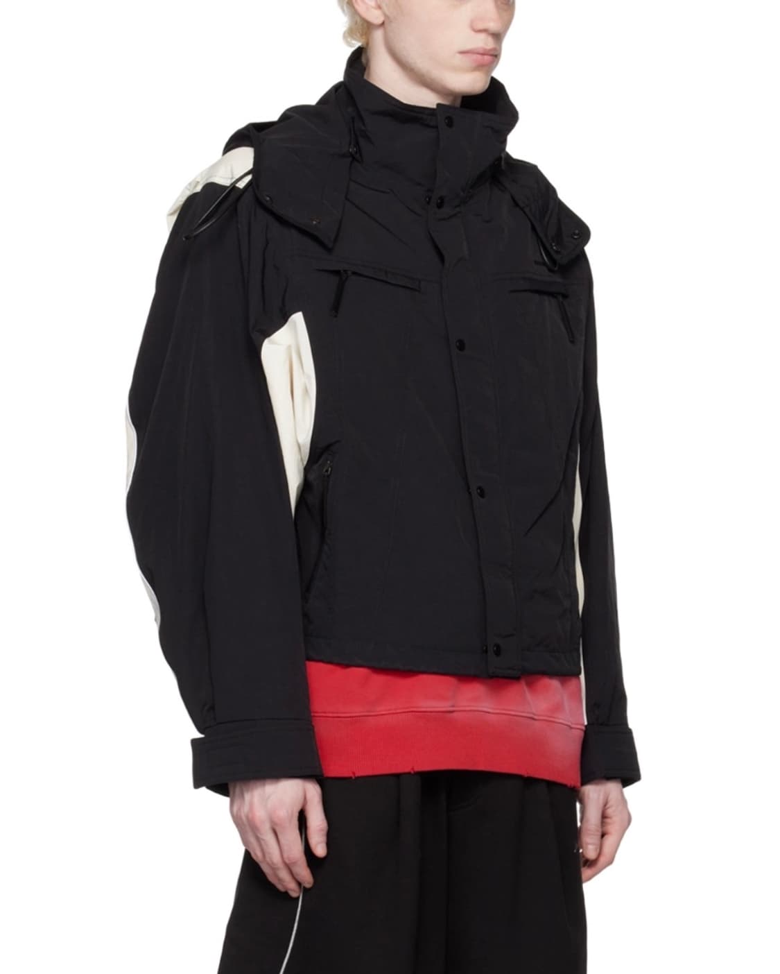 아더에러 그램퍼 점퍼 느와르 바람막이 자켓 블랙 A1 상품이미지4