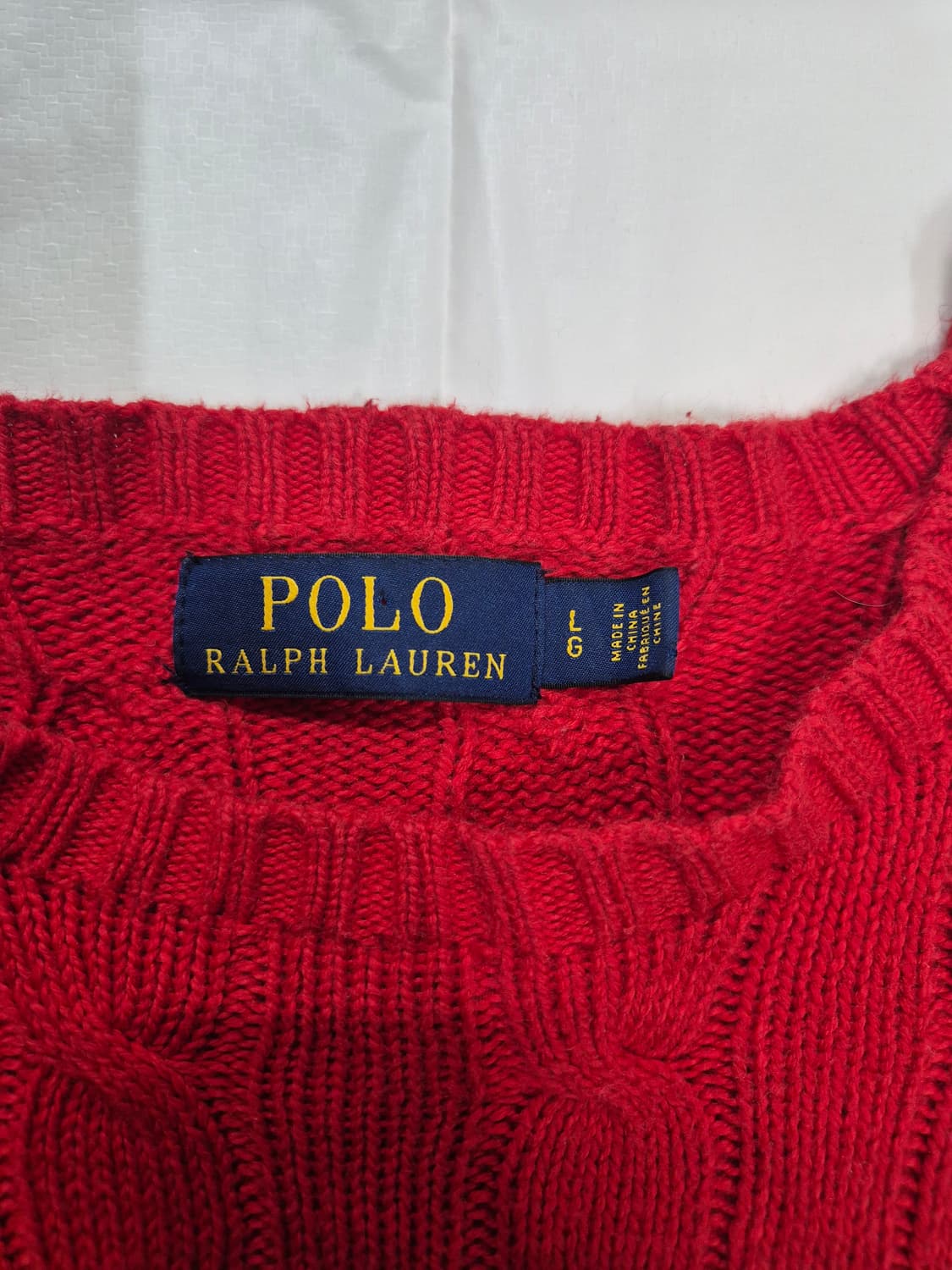 폴로 케이블 니트 상품이미지3