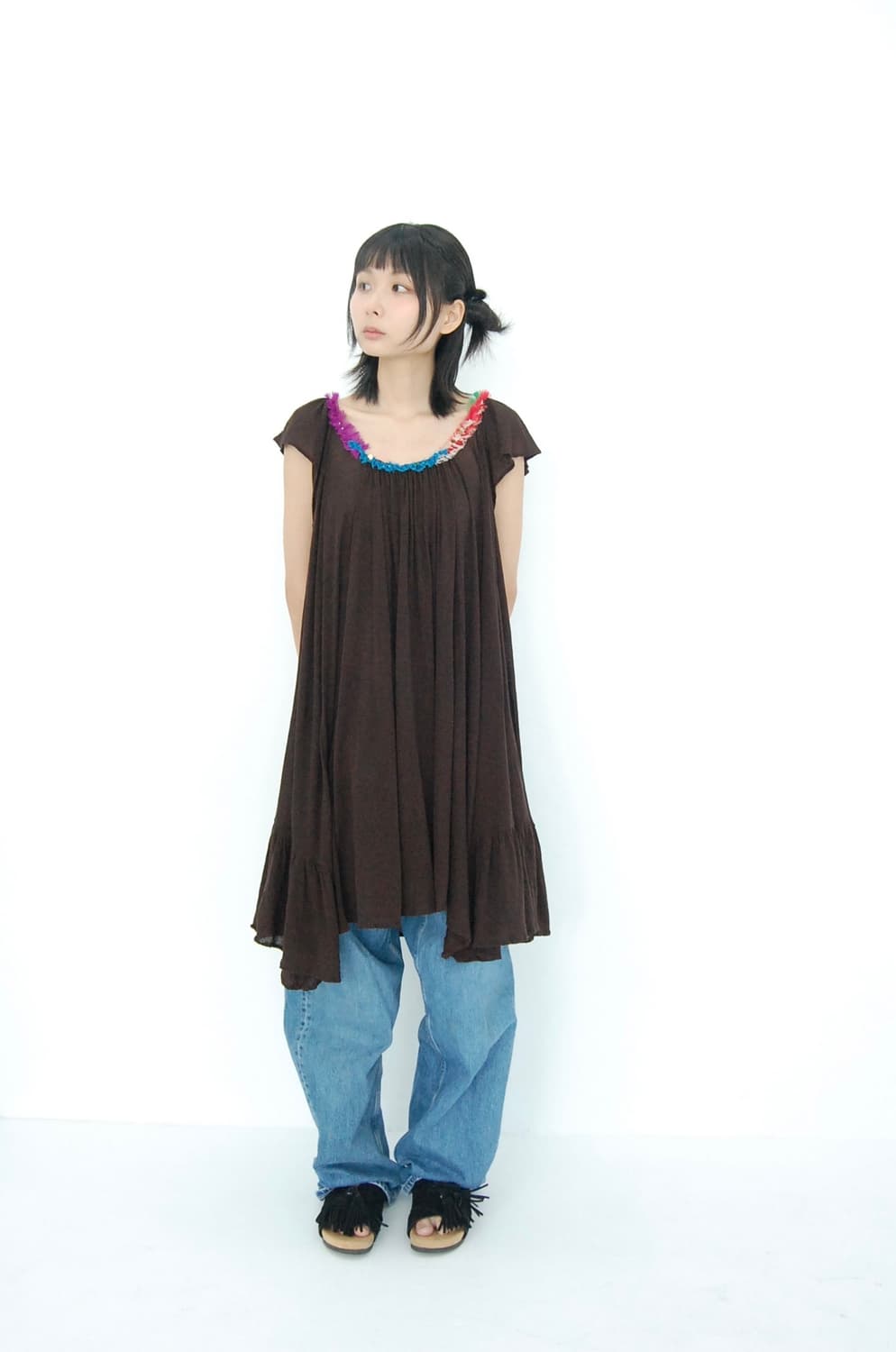 Sunao kuwahara frill one piece 상품이미지4