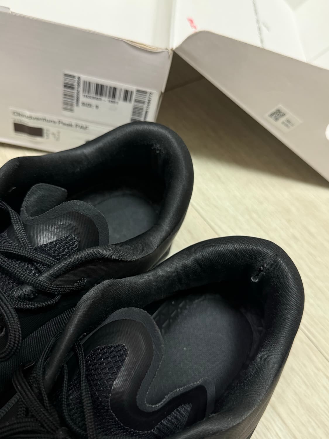 [270] 온파프 클라우드벤쳐 피크 올 블랙 상품이미지6