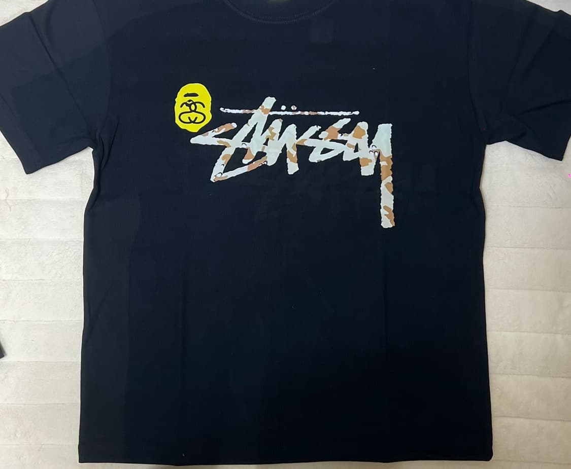 스투시 베이프 반팔티 상품이미지1