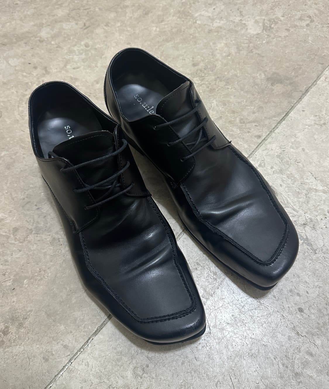 (270)쏘유레슈어 카리스 더비슈즈 구두 상품이미지3