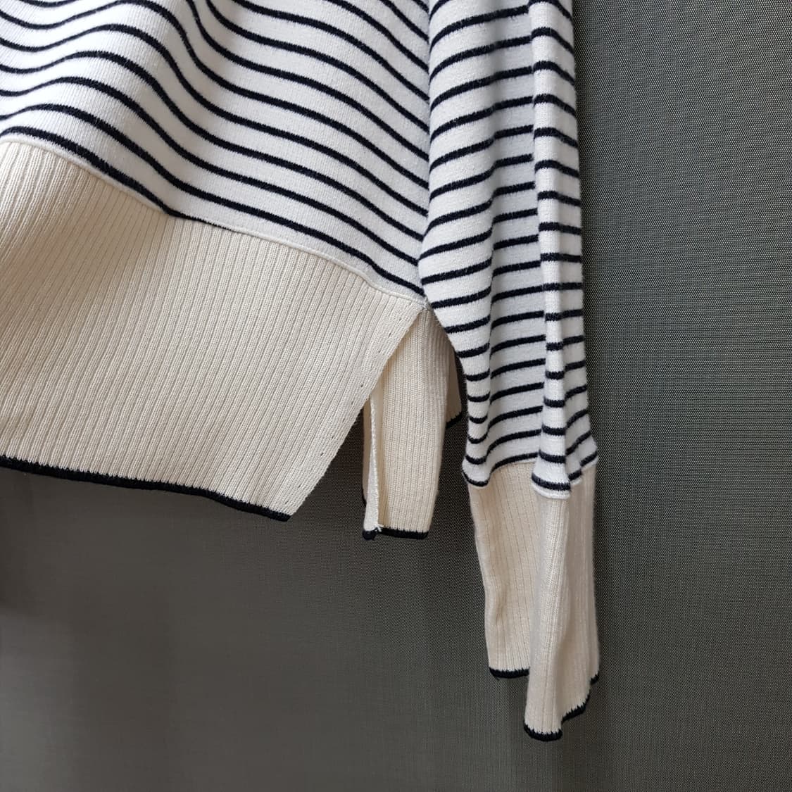 한섬 SJSJ 2021 스프라이트 카라넥 니트 F사이즈 상품이미지6