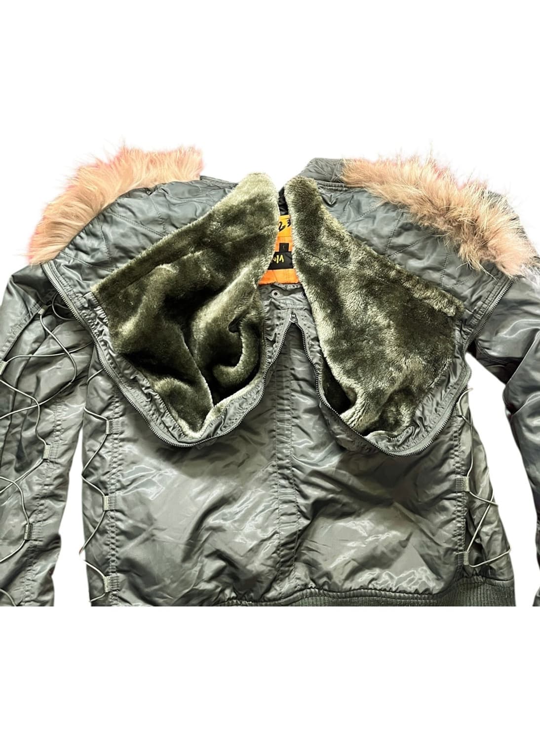 FUR TRIM NYLON PARKA 상품이미지5