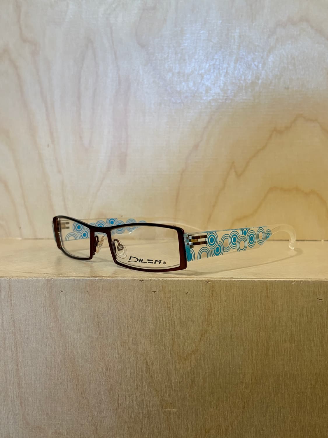 [DILEM] 딜렘 반무테 안경 FD033 블랙 & 화이트 상품이미지1