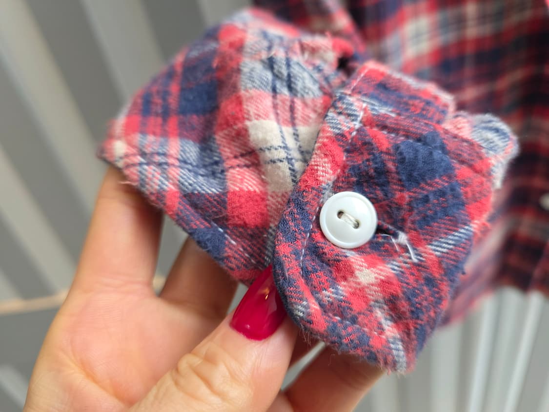 마카 후드체크셔츠  상품이미지3