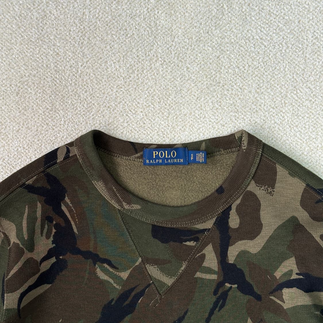 폴로 랄프 로렌 카모 스웨트셔츠 상품이미지5