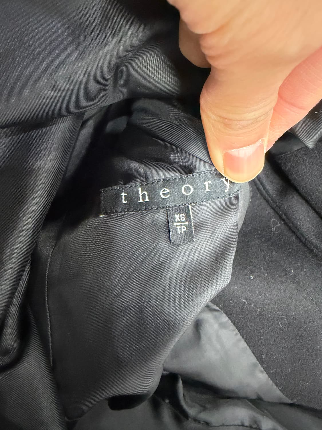 정품) 띠어리 여성 코트 XS 상품이미지7