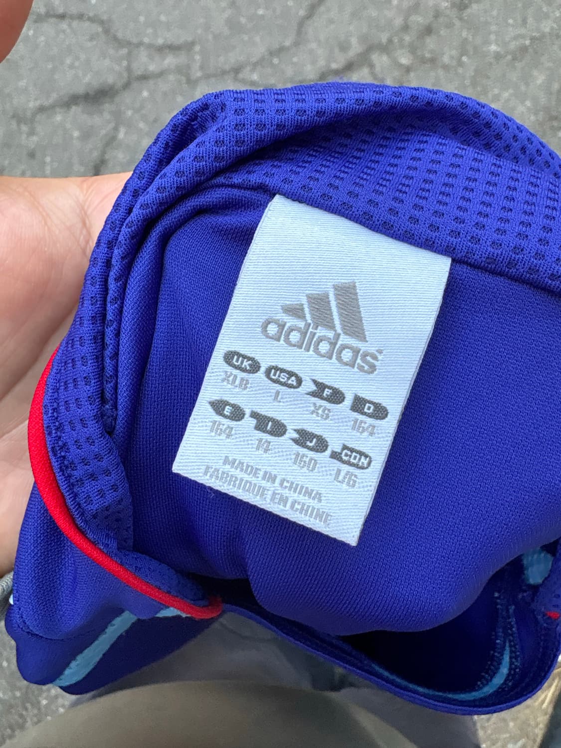 06-07 아디다스 일본 국대 홈 노마킹 xs 상품이미지4