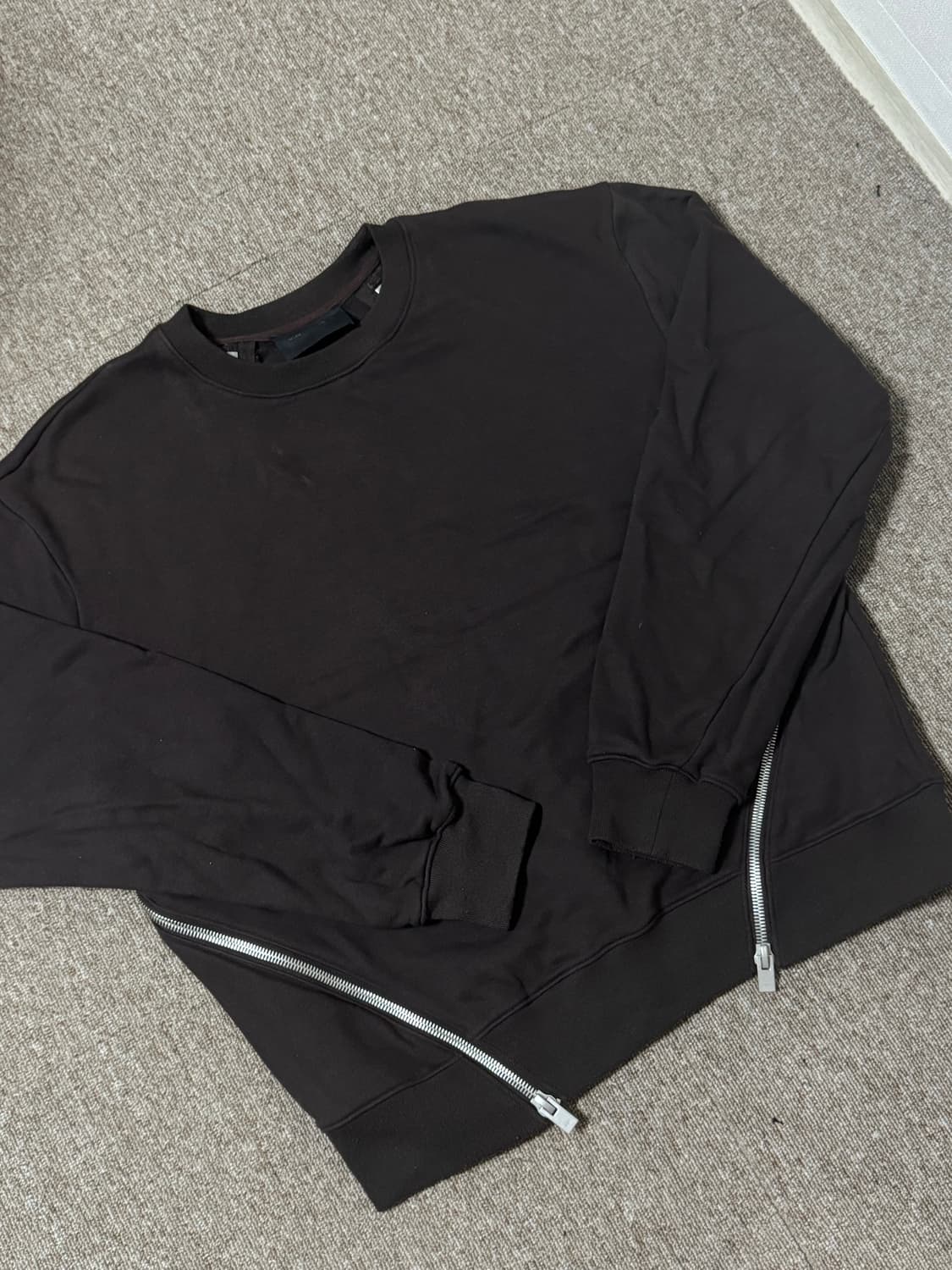 엘리엇 에밀 맨투맨 브라운 100-105 상품이미지2