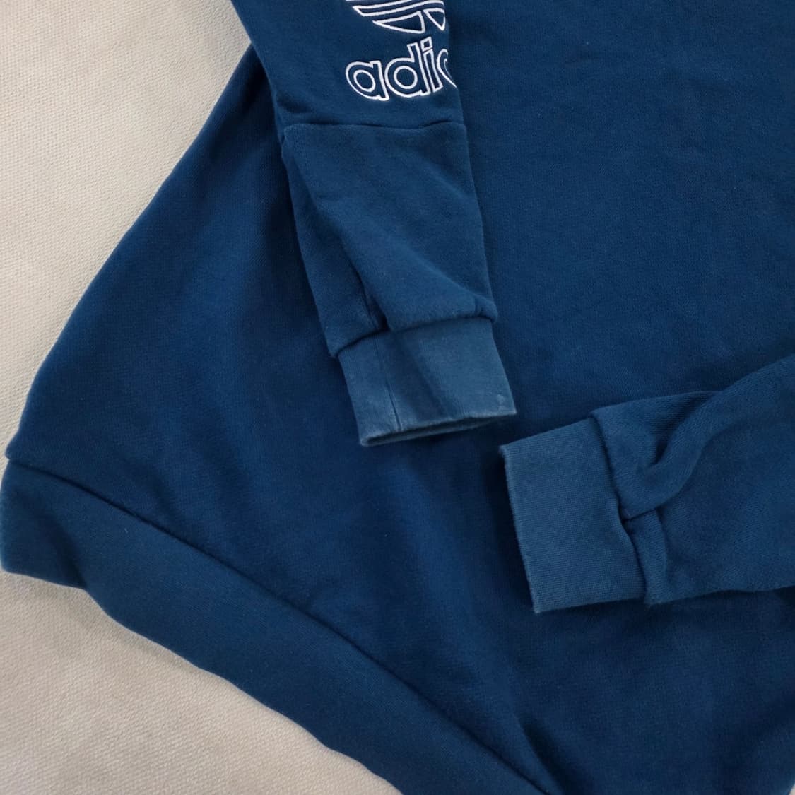 [M] 아디다스 트랙 소매로고 후드티 0202J 상품이미지5