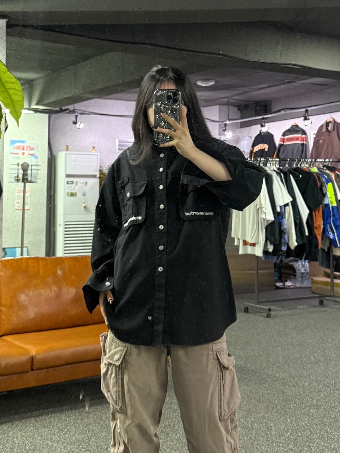 디스이즈네버댓 멀티 포켓 워크 셔츠 B4701 상품이미지1