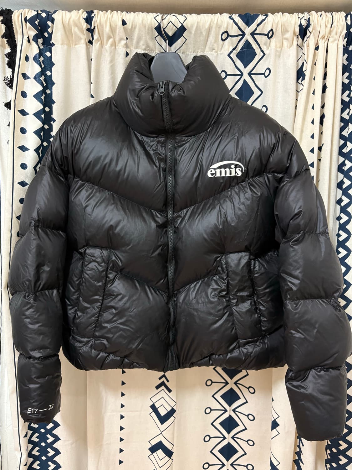 이미스 / DUCK DOWN CROPPED PADDING-BLACK 상품이미지4