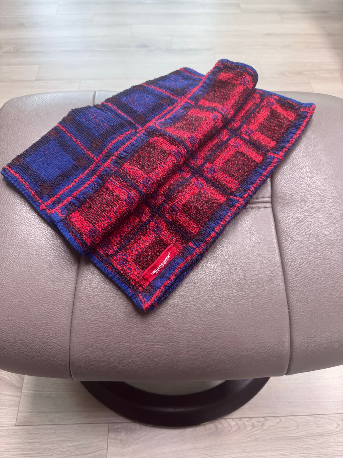 언더커버 타탄체크 페이스 타올 상품이미지6