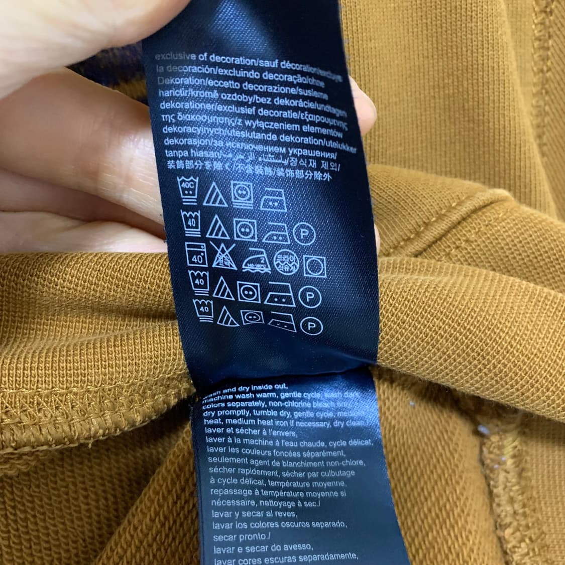 타미힐피거 브라운 맨투맨 긴팔 L 빈티지 상품이미지4