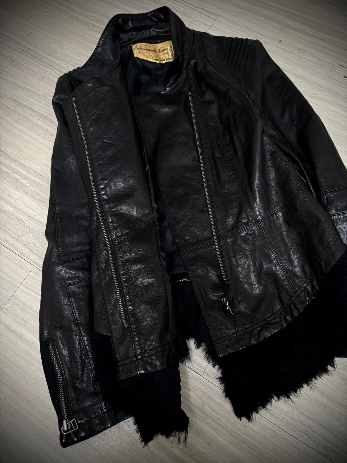 [V-KEl] SheepSkin V-Kei Slim Fit Leather 상품이미지8