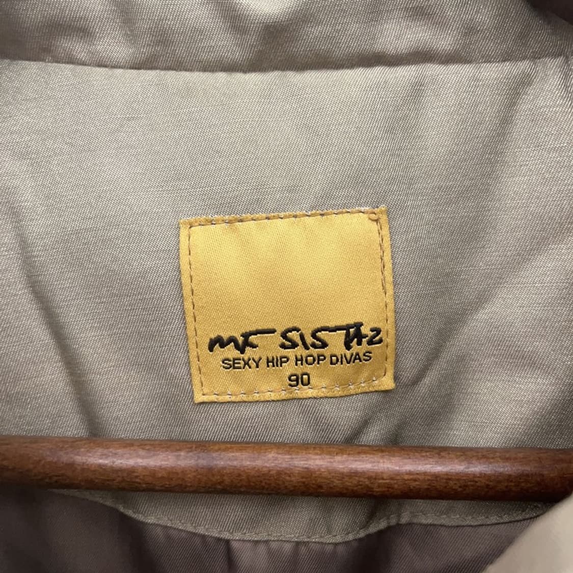 빈티지 Y2K 00's 대장급 올리브카키 항공점퍼 자켓 90 C07586 상품이미지4