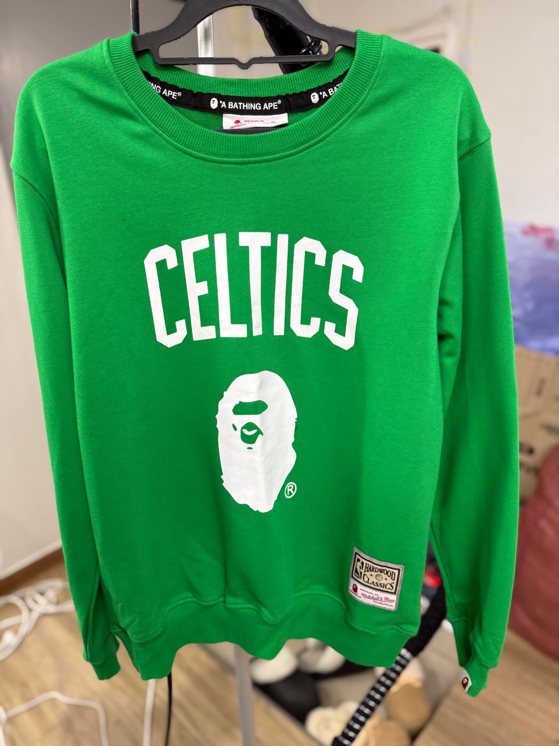 BAPE x NBA 셀틱스 맨투맨 L 상품이미지1