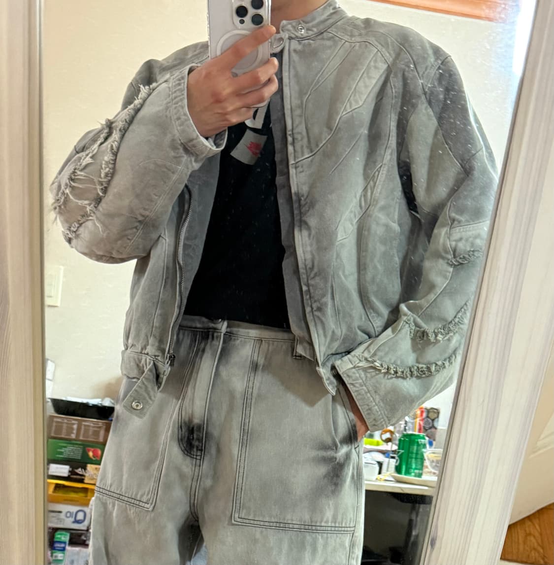 코스트퍼킬로 - V4 모터 자켓 (아이스그레이/M) 상품이미지8