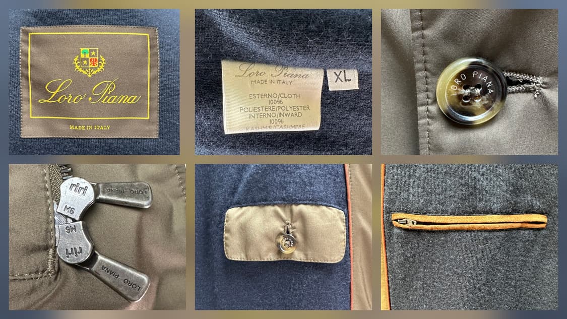 로로피아나 세브링 윈드메이트 코트 XL(105~110) 민트급 판매 상품이미지6