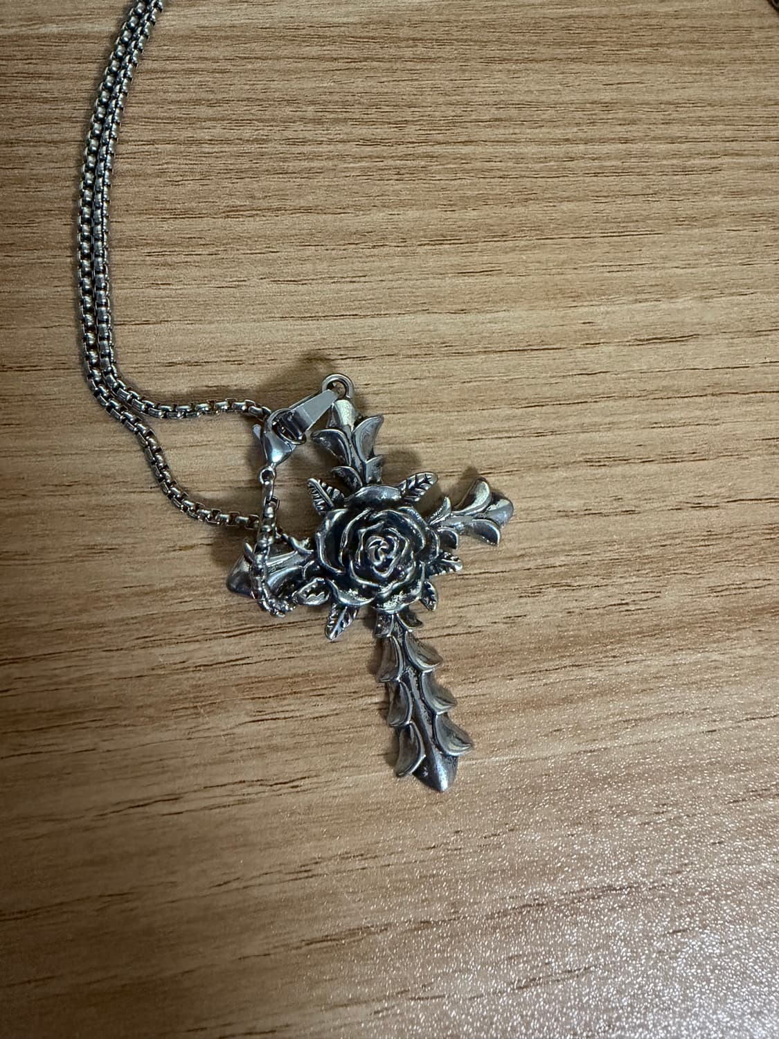 Vintage rose necklace 상품이미지1