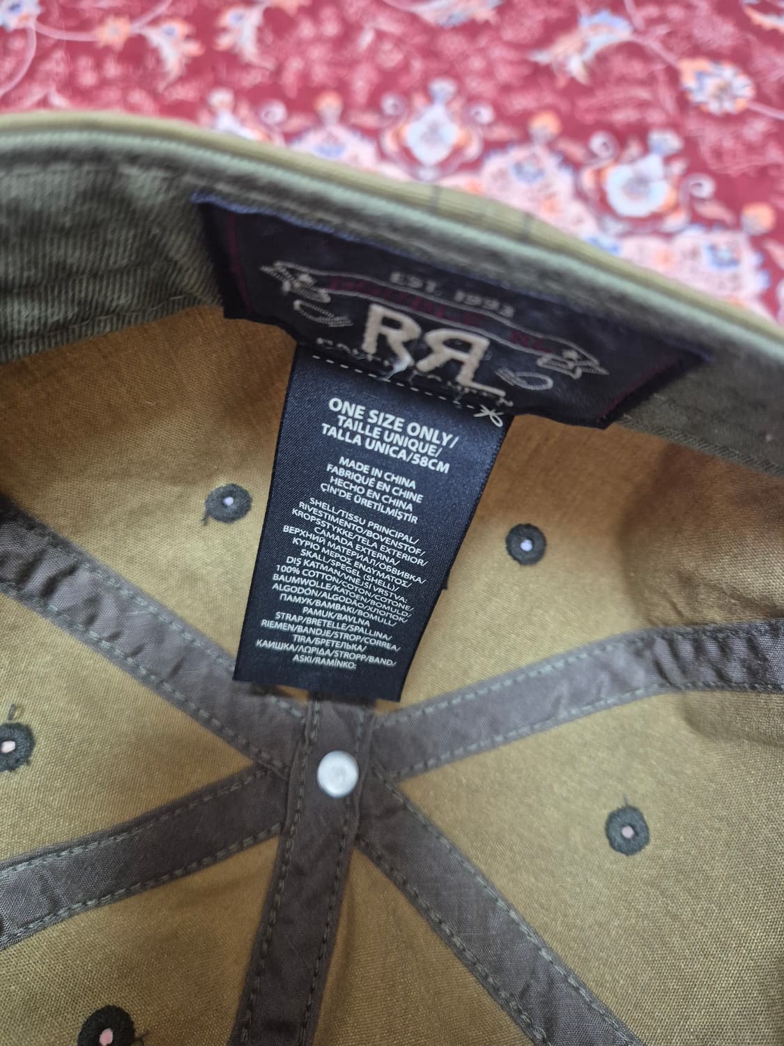 Rrl 오일클로즈 캡 상품이미지3